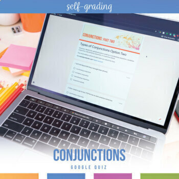 Preview of Conjunctions Activity Self-Grading Grammar Types of Conjunctions Two