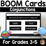 Conjunctions BOOM Deck for Grades 3-5: Set of 13 Cards