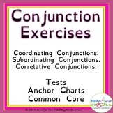 Conjunctions - Worksheets - Anchor Charts - Year 5 - Common Core