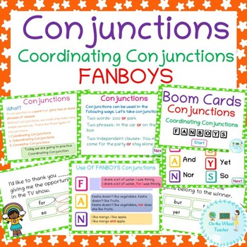  IGDOXKP FANBOYS CONJUNCTIONS POSTER Parts of Speech