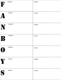 Conjunctions Foldable