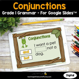 Conjunctions Grammar Practice | 1st Grade Grammar Activities