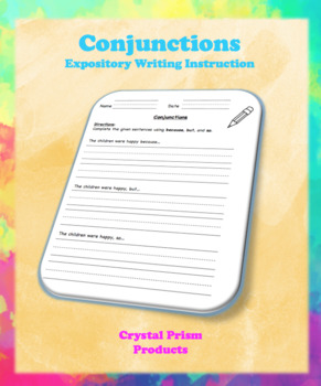 Preview of Conjunctions (Hochman Method Aligned Resource for Elementary School)