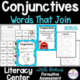 Conjunctions - Joining Words Hands-On Grammar Center Activity