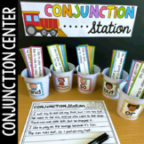 Conjunctions Literacy Center - Writing and Sentence Station