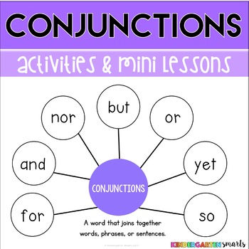 Conjunctions - What They Are & 12 Easy Classroom Games.