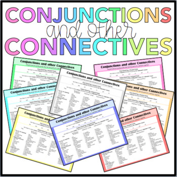 Conjunctions Other Connectives Mat By Jordan Tamblyn Tpt