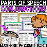 Conjunctions Worksheets Grammar Activities Parts of Speech