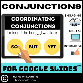 Preview of Conjunctions for Google Slides