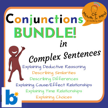 Preview of Conjunctions in Complex Sentences- BUNDLE!