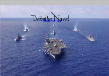 Conjunto De Atividade Batalha Naval Com Coordenadas Cartesianas Portugu S