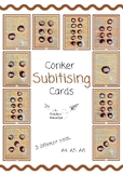 Conker Subitising Cards