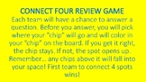 Connect 4 Academic Review Game