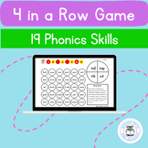 4 in a Row Phonics Decoding Game