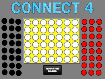 Preview of Connect 4 Review (Google Slides Game Template)