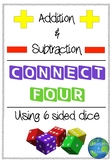 Connect Four: Addition & Subtraction Math Game