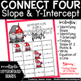 Connect Four Identifying Slope Y-Intercept TEKS 8.5b 8.5i 