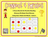 4 “Connect Four Phrases” Game Boards for Fry's THIRD 100 S