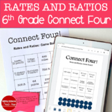 6th Grade Math Finding Unit Rates and Ratios Game | Connec
