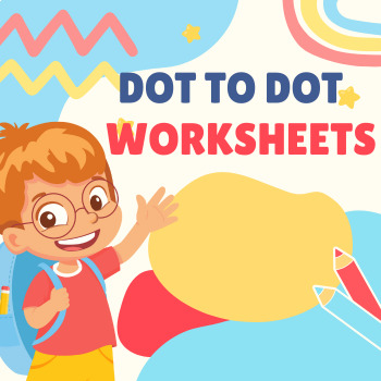 Preview of Connect the Dots - Dot to Dot Skip Counting - Number Addition Math Worksheets