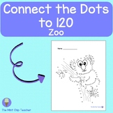 Connect-the-Dots to 120. Dot to Dot. Count to 120. Zoo Animals
