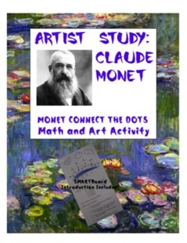 Preview of Connect the Dots with Claude Monet:  An Integrated Reading and Math Activity