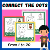 Connect the dots / Animals Dot to Dot 1-20