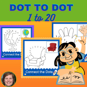 Preview of Connect the dots / Objects Dot to Dot 1 to 20