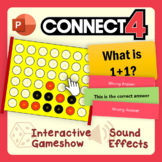 Connect4 - Classroom Review Game Template - PowerPoint Quiz Game