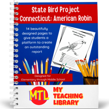 Preview of Connecticut State Bird Project – American Robin