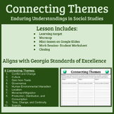 Connecting Themes in Social Studies