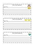 Connection Response Forms for a Reader's Notebook