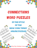Connections Word Puzzles Vocabulary Builder Critical Think