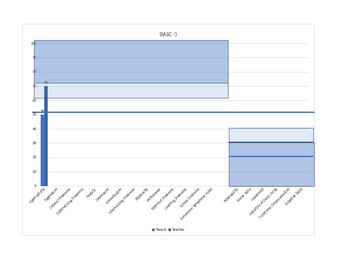 Preview of Conners3 and BASC3 Excel Chart/Graph