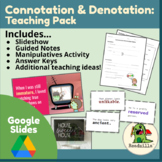 Connotation & Denotation - Teaching Bundle