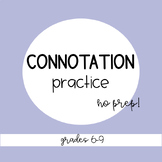 Connotation Practice