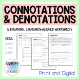 Connotations & Denotations - L.6.5.C, L.7.5.C, L.8.5.C
