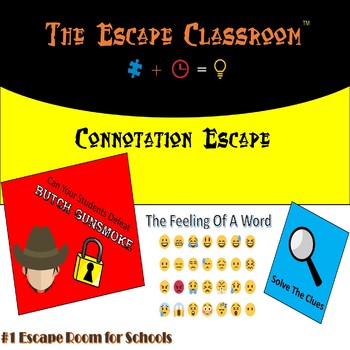 Preview of Connotations Escape Room | The Escape Classroom