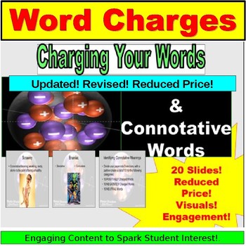 Preview of Connotative Words: Charged Meaning PowerPoint