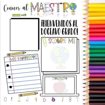 Preview of Conocer al Maestro | Conocer a la Maestra