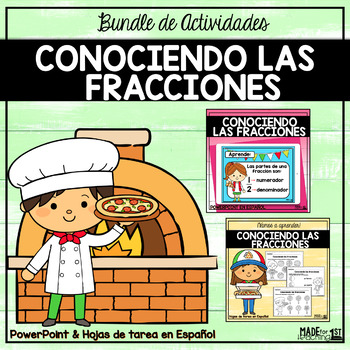 Preview of Conociendo las Fracciones | Spanish Bundle