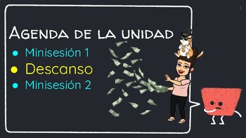 Preview of Conocimientos financieros, Unidad 3: ahorros (Spanish Financial Literacy)