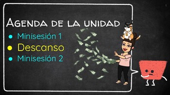 Preview of Conocimientos financieros, Unidad 4: Administrar su dinero (Spanish Finance)