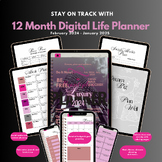 Conquer Your Year with the All-in-One Luxury Digital Life Planner