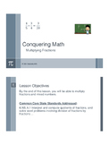 Multiplying Fractions - Distance Learning