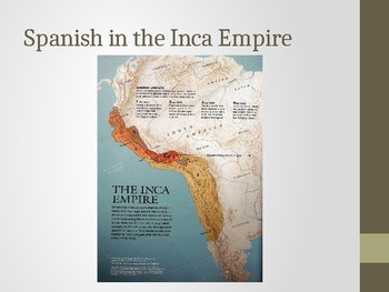 Preview of Spanish in the Incan Empire Powerpoint
