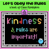 Rules Keep Us Safe: a book that reminds preschoolers why w