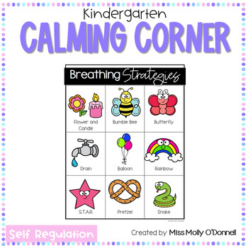 Preview of FREEBIE Calming Corner Directions | Breathing Techniques | SelfRegulation Poster