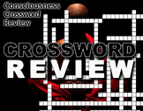 Consciousness Crossword Puzzle Review (Psychology)