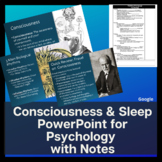 Consciousness, Sleep, Hypnosis, and Drugs PowerPoint for P